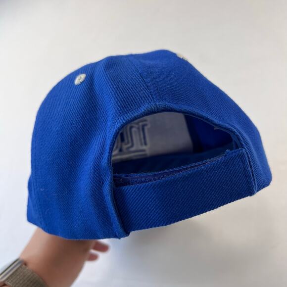 New York NFL Giants Blue Strapback Baseball cap Men's one size Embroidered Logo - Picture 6 of 7
